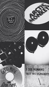 Black And White Collage Wallpaper Laptop Pin En Fondos