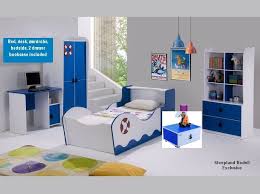 A relaxing environment to play, learn and rest is important for their health and success. Boys Sailor Boat Bed Frame And Blue Nautical Bedroom Furniture Set