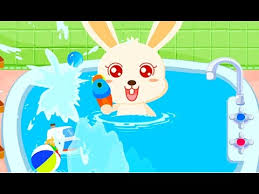 Give him all the toys that he needs and do it in time, or the little baby will start crying. Baby Bath Time Play Bath Toys In The Bathroom Baby Care Game For Kids Youtube