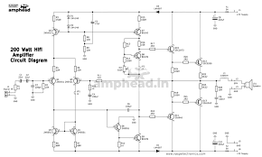 The below circuit design is for single channel only, build two identical circuit for. Free Download Amplifier Circuit Wiring Diagram List Of Parts