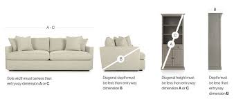 How To Measure Furniture For Delivery Crate And Barrel In 2020 Furniture