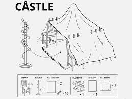 Ikea Is Sharing Free Instructions To Make 6 Blanket Forts Hip2save Blanket Fort Homemade Forts Kids Forts