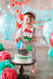 I always love when clients send me new ideas for cake smash 13 seriously adorable cake smash photo ideas for baby's first birthday. Adorable Happy Baby Boy Eating Cake One At His First Birthday Stock Photo Picture And Royalty Free Image Image 127170838