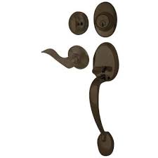 Make sure every door looks its best by installing new door handles. Ansi Grade 3 Good Oil Rubbed Bronze Entry Door Handlesets Door Hardware The Home Depot