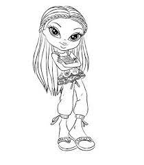 These small dolls with large heads have become the number one fashion dolls. Kids N Fun Com 6 Coloring Pages Of Bratz Kidz