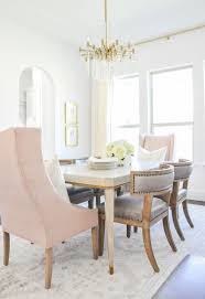 Elegant Dining Room Reveal Transitional Stylish Decor Gold Designs In 2020 Elegant Dining Room Elegant Dining Room Furniture Dining Room Design