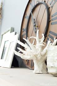 Huge sale on artificial coral decorations now on. How To Diy Your Own Faux Coral Table And Hearth