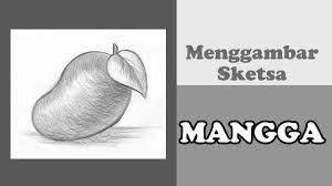 Terbaru 30 sketsa gambar buah buahan hitam putih aneka gambar mewarnai menyediakan berbagai macan gambar mewarnai atau gambar hit sketsa buku mewarnai gambar. Menggambar Sketsa Mangga Youtube