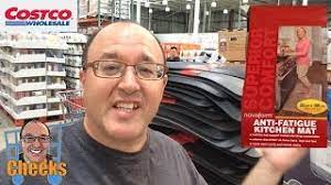 This mohawk rejuvenation kitchen mat provides a decorative touch. Costco Shopping Novaform Anti Fatigue Kitchen Mat Youtube