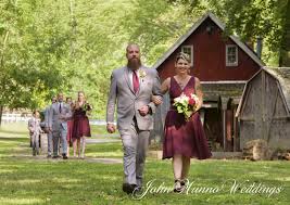 Bridal Party Procession For This Rustic Barn Wedding And Outdoor Ceremony At The Connecticut Wedding Photographers Wedding Ceremony Photos Connecticut Wedding