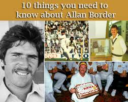 10 things you need to know about Allan Border