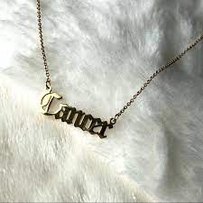 Her traditional family business is jewelers. Limonadapink Jewelry Cancer Zodiac Sign Necklace Poshmark