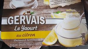Yaourt Gervais Citron Gervais Calories Et Informations Nutritionnelles