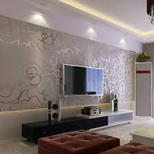 صور ديكورات جبس بورد غرف الجلوس Modern Wallpaper Living Room Wallpaper Living Room Room Wallpaper Designs