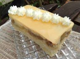 Stachelbeer Pudding Schnitten Kuchen Und Torten Mohnkuchen Mit Streusel Blechkuchen Mit Obst