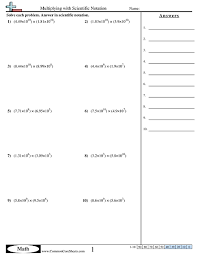 Assignment sheet module 1 integer exponents and scientific notation 2020. Worksheets Free Distance Learning Worksheets And More Commoncoresheets