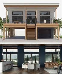 See more ideas about house plans, house floor plans, house flooring. House On Stilts With Garage Space Underneath Plans Yahoo Search Results In 2021 Stilt House Plans House On Stilts Modern Beach House