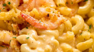 If you are serving macaroni and cheese as a side dish, you might consider choosing to serve hamburgers, hot dogs or barbecued ribs. Garlic Shrimp Mac And Cheese Recipetin Eats
