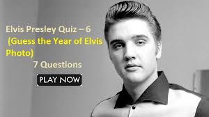 Do you know the secrets of sewing? Elvis Presley Quiz 6 Guess The Year Of Photo Elvis Presley