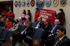 Nurses ask Ventura County supervisors for better funding, conditions