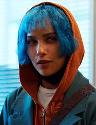 half agony, half hope. — mike-mills: ZOE KRAVITZ as ANGELA CHILDS in KIMI...