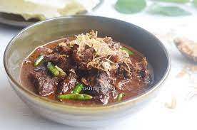 Brongkos Daging Pedes Resep Masakan Resep Daging Sapi Resep Masakan Indonesia