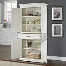 Andover Mills Loyola 72 Kitchen Pantry Reviews Wayfair In 2021 Kitchen Pantry Design White Pantry Pantry Design
