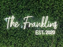 Wedding Custom Neon Sign Flex Led Neon Light Sign Led Logo Etsy In 2020 Custom Neon Signs Wedding Neon Sign Personalized Neon Signs