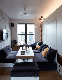 See more ideas about home decor, coffee table furniture, coffee table. Tiny New York Apartment By Graham Hill Functions Like One Twice Its Size