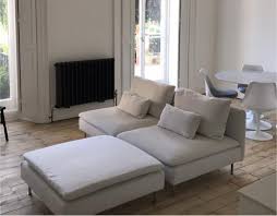 Ikea Soderhamn Sofa And Footstool Soderhamn Ikea Sofa Small Living Room Decor