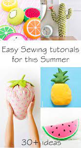 Nifty sewing projects you could make some cash out of 1. 41 Easy Sewing Project Ideas For Summer Time Ohoh Deco