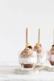 Mont Blanc Parfait Rezel Kealoha Recipe Food Photography Dessert Desserts Sweet Recipes