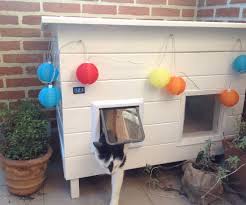 Solar Powered Cat House Cat House Diy Insulated Cat House Outside Cat House