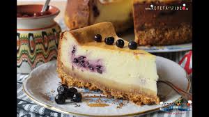 Inghetata cu afine si mascarpone, un desert fructat, foarte cremos, delicios si foarte simplu de facut. Cheesecake Cu Afine Youtube