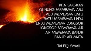 Mar 03, 2015 · category archives: 7 Puisi Tentang Bencana Alam Sebagai Bahan Perenungan Kepogaul