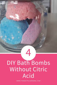 Homemade Bath Bombs Without Citric Acid Forgetful Momma