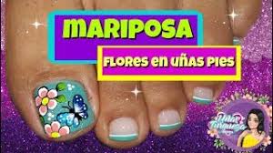 Ver más ideas sobre uñas decoradas, uñas manos y pies, diseños de uñas pies. Diseno Para Unas De Los Pies Facil Y Sencillo