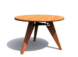 It is time to move your home decor into a modern era, with this lovely end table in a chrome and black. Modern Design Wood Round Tea Table Free 3d Model 3ds Max 123free3dmodels