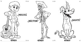 Mexican party theme coloring pages for kids disney art mexican birthday party kids sugar skull art disney tattoos guitar art rock star party kids art projects. Coco Coloring Pages Desert Chica