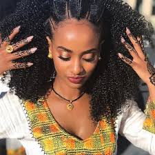 Ethiopian hairstyles every beautiful woman should try in their lifetime.(pictures). 190 Habesha Hair Styles Ideas Hair Styles Ethiopian Beauty Ethiopian Hair