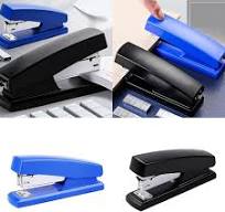 Heavy-Duty Dual-Head Stapler,50 Sheet Capacity,Center Seam And Edge  Stapling,Depth Adjustable Paper Guide