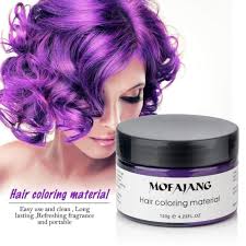 Hair Color Wax Mofajang Temporary Dye Hair Color Hair Wax Natural Hair Color