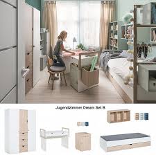 Jugendzimmer Kinderzimmer Komplett Dream Set B Schrank 3t Schreibtisch Bett Regal Kaufen Bei Hood De Jugendzimmer Zimmer Kinder Zimmer
