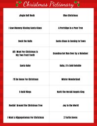 Hard pictionary words ideas for adults. A Drawn Out Guide To Christmas Pictionary White Elephant Rules