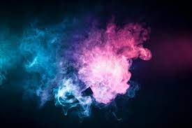 Photo About Background From Pink Green And Blue Smoke Of Vape On Black Isolated Image Of Color Cosmic Dust 11051 Smoke Background Background Smoke Color