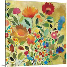 The photograph may be purchased as wall art, home decor, apparel, phone cases, greeting cards, and more. Summer Meadow Canvas Wall Art Overstock 30182606