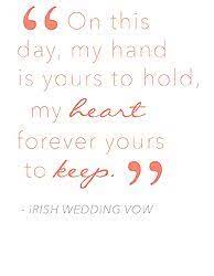 Irish Wedding Vow Photo Only Irish Wedding Vows Wedding Vows Irish Wedding