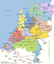 Tourist Map Of The Netherlands Netherlands Map Dutch Netherlands Holland