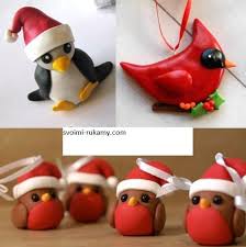 что можно сделать из лёгкого пластилина на новый год Novogodnie Igrushki Iz Plastilina Svoimi Rukami Luchshie Idei