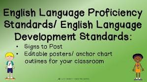 English Language Proficiency Development Standards